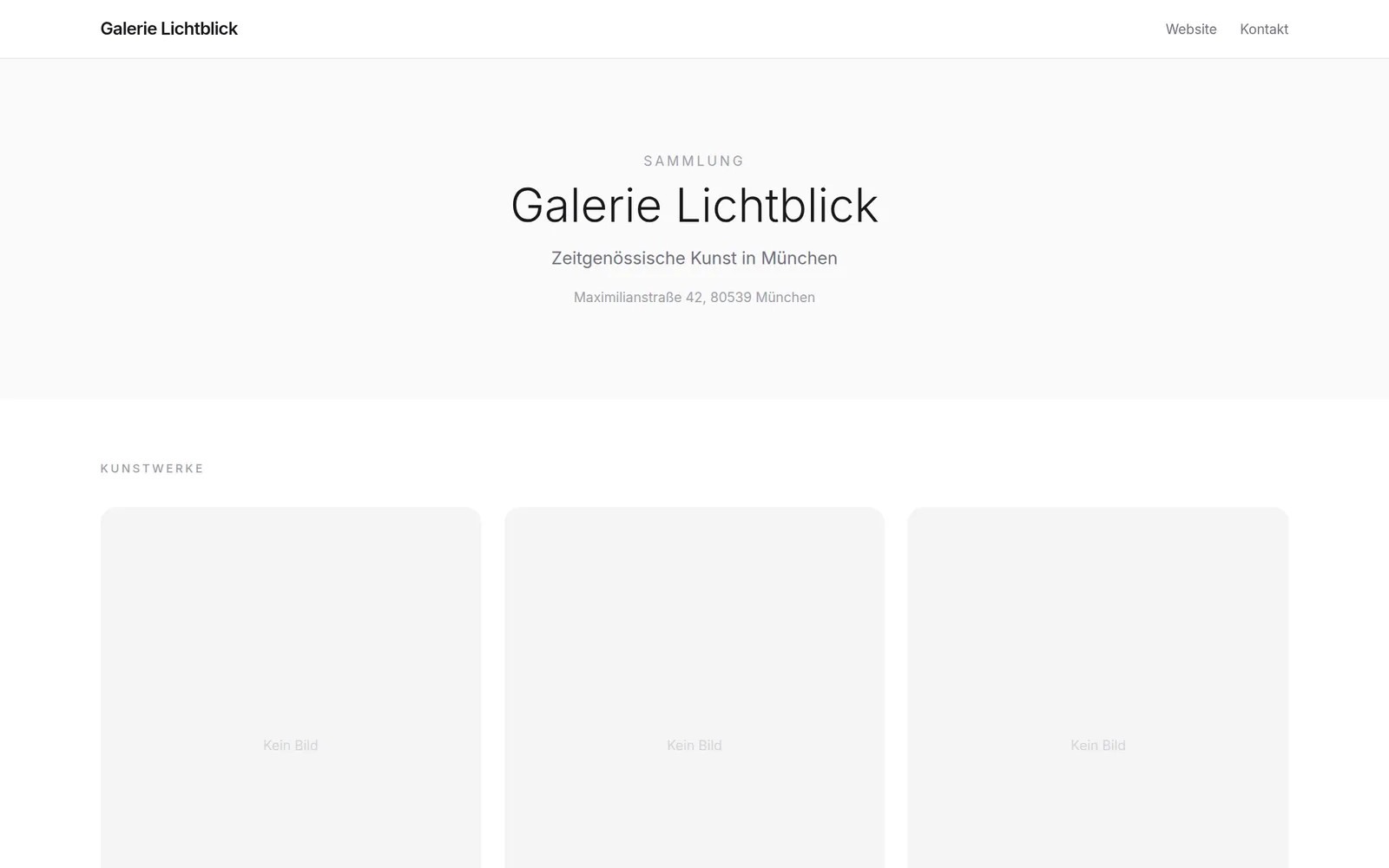 Galerie NFC (Arbeitstitel)